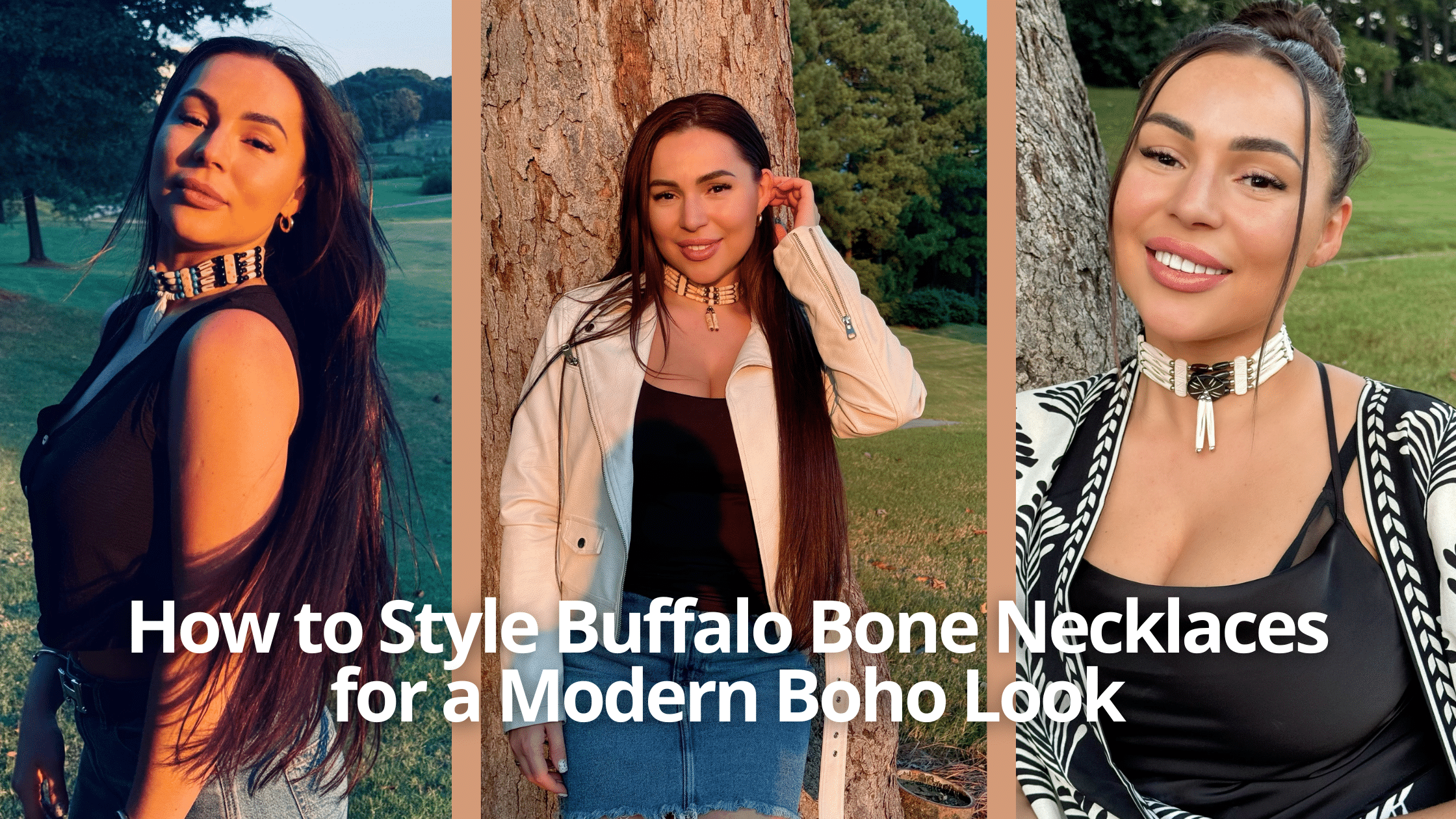 How to Style Buffalo Bone Necklaces for a Modern Boho Look