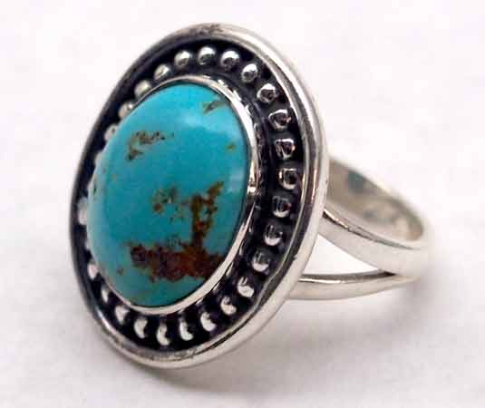 turquoise ring, Southwest Style Ring,