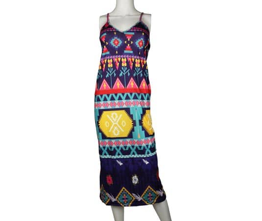 Aztec Pattern Sundress,